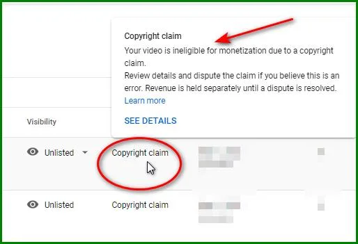 Van de ban quyen tren YouTube khac nhau